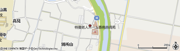 高知県香南市赤岡町別所山1169周辺の地図