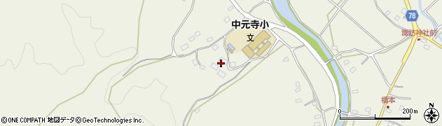 添田町立たから保育園周辺の地図