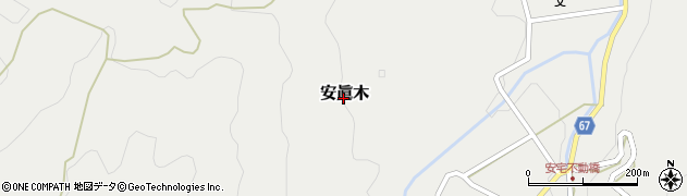 福岡県川崎町（田川郡）安眞木周辺の地図
