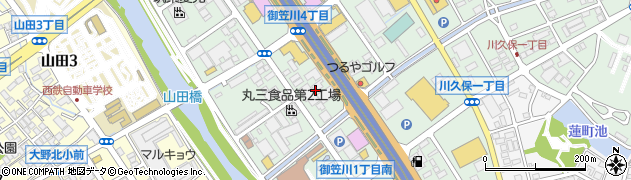 セカンドストリート　大野城・御笠川店周辺の地図