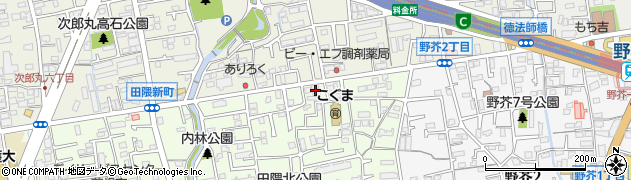 ダスキン福岡周辺の地図