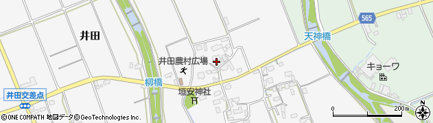 福岡県糸島市井田周辺の地図