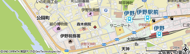 四国銀行枝川支店 ＡＴＭ周辺の地図