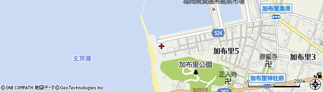 玄海ヤンマー株式会社糸島営業所周辺の地図