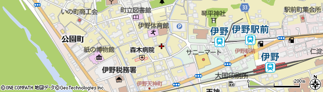 高知県吾川郡いの町3602周辺の地図
