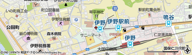 文具館リュウビ　いの店周辺の地図