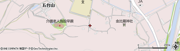 高知県高知市五台山3876周辺の地図