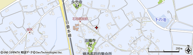 大分県宇佐市蜷木1730周辺の地図