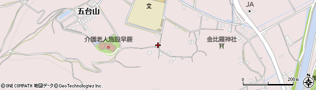 高知県高知市五台山3875周辺の地図