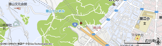 兼山公園周辺の地図