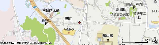 高知県香南市赤岡町旭町2077周辺の地図