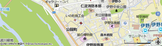 高知県吾川郡いの町3161周辺の地図