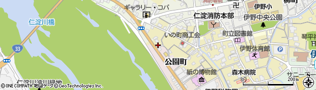 高知県吾川郡いの町3123周辺の地図