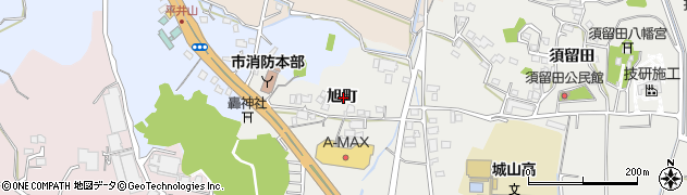 高知県香南市赤岡町旭町周辺の地図