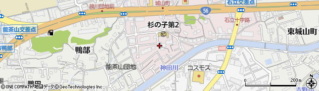 城山町高入道公園周辺の地図