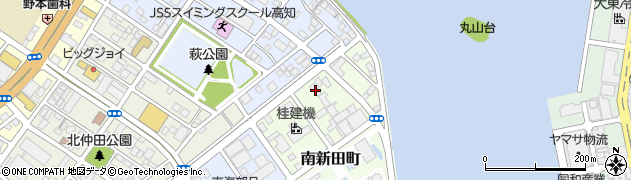 有限会社森岡製麺　本社周辺の地図