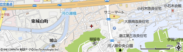 高知県高知市河ノ瀬町周辺の地図