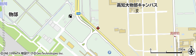 トヨタレンタリース西四国高知空港店周辺の地図