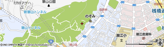 高知県高知市塩屋崎町周辺の地図