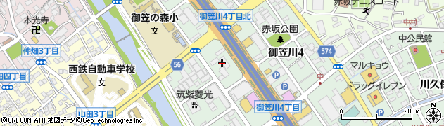 株式会社アマダ　九州営業所周辺の地図