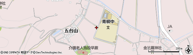 高知県高知市五台山3953周辺の地図