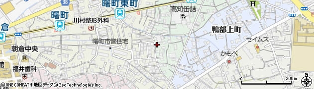 高知県高知市鴨部高町周辺の地図