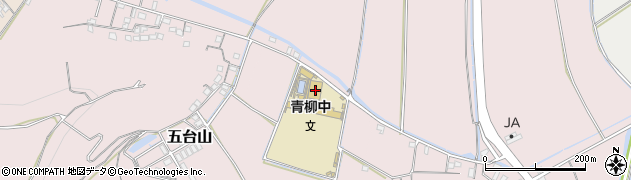 高知県高知市五台山594-1周辺の地図