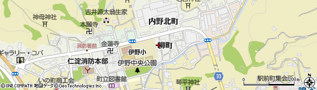 高知県吾川郡いの町柳町22周辺の地図