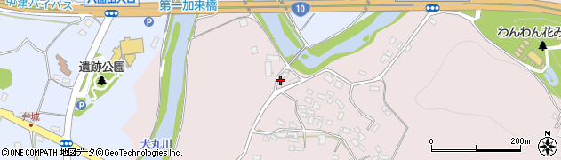 有限会社ゴザオカ商会　中津営業所周辺の地図