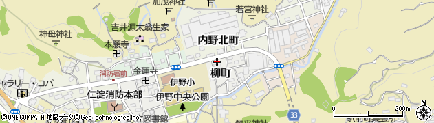 高知県吾川郡いの町柳町56周辺の地図
