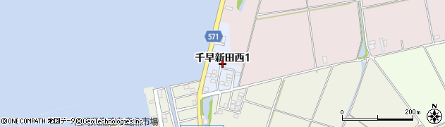 福岡県糸島市千早新田西周辺の地図
