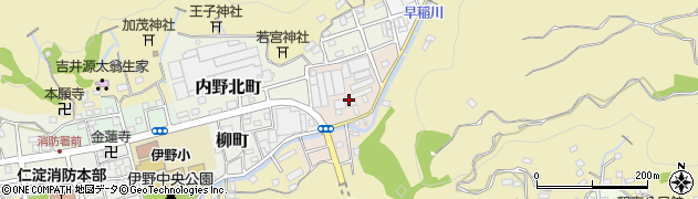高知県いの町（吾川郡）内野南町周辺の地図