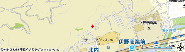 高知県吾川郡いの町6655周辺の地図