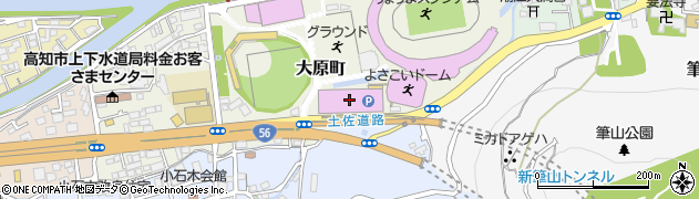 高知市総合運動場テニスコート周辺の地図