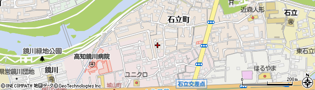 高知県高知市石立町211周辺の地図