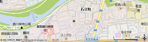 高知県高知市石立町212周辺の地図