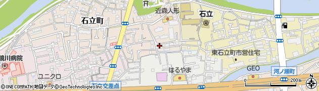 高知県高知市石立町8周辺の地図