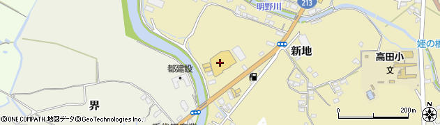 株式会社ホームセンターセブン高田店周辺の地図