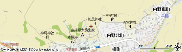 高知県吾川郡いの町3293周辺の地図