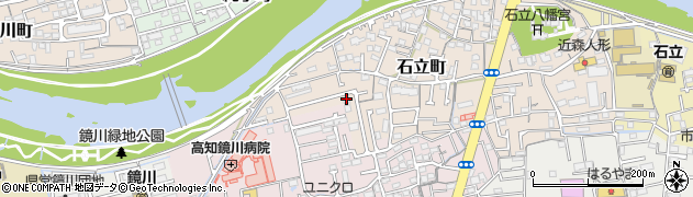 高知県高知市石立町215周辺の地図