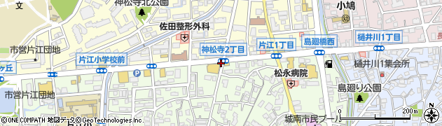 神松寺２周辺の地図