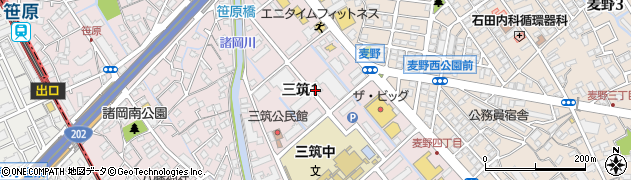 株式会社タナチョー福岡支店　ＧＳセンター周辺の地図