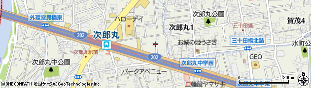 福岡県福岡市早良区次郎丸1丁目周辺の地図