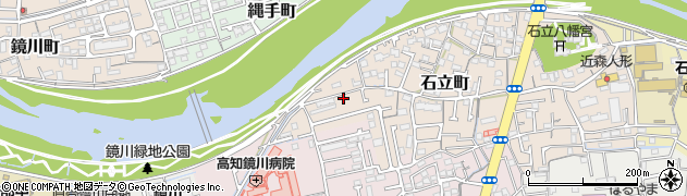 高知県高知市石立町221周辺の地図