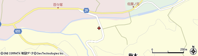 大分県豊後高田市梅木1033周辺の地図