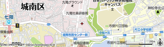 九州電力株式会社　社員研修所周辺の地図