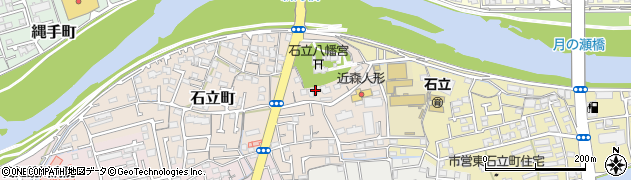 高知県高知市石立町40周辺の地図