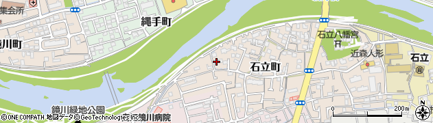 高知県高知市石立町194周辺の地図