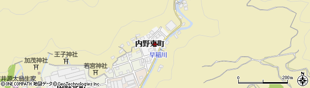 高知県いの町（吾川郡）内野東町周辺の地図