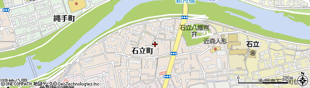 高知県高知市石立町114周辺の地図